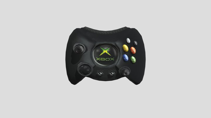 Xbox DUKE Controller 3D Model