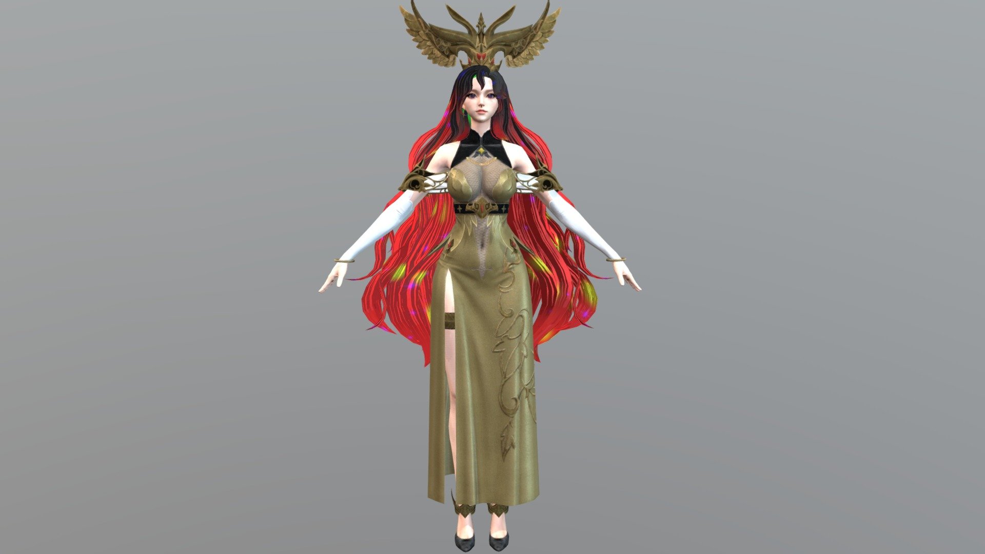 Queen - 3D model by Chenchanchong [a2bf179] - Sketchfab
