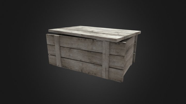 Simple Short Crate – Kostenloses 3D-Modell STL