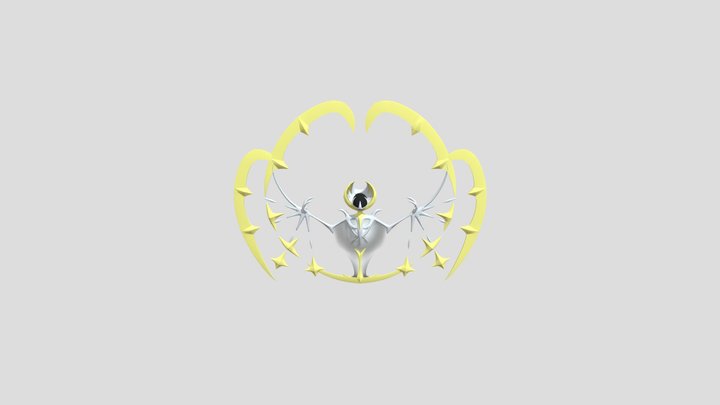 #792 Lunala – Modello 3D gratuito STL