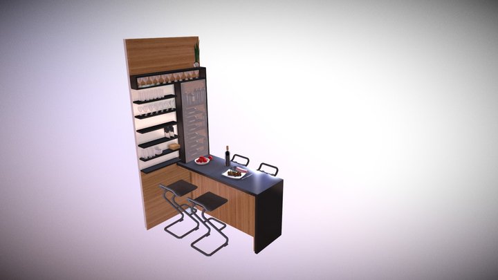 Bar Treemarc 3D Model