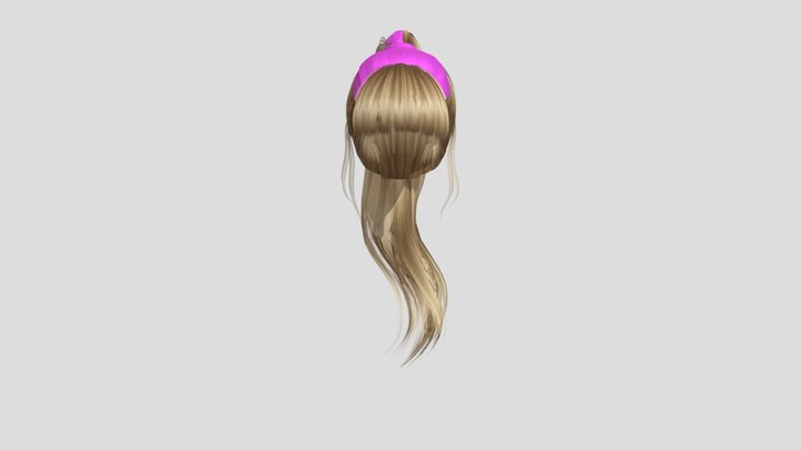 Meimei Mily Hair 3D Model