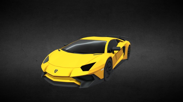 Lamborghini-aventador 3D models - Sketchfab