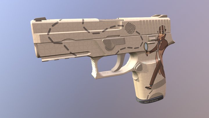 P250 | Detective 3D Model