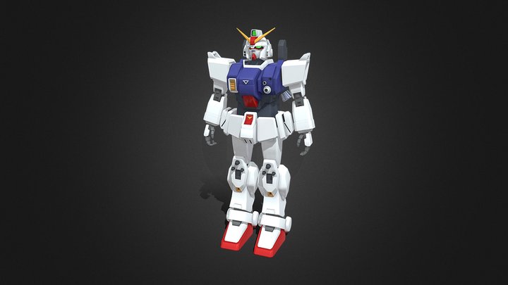 Gundam RX-79 [G] 3D Model