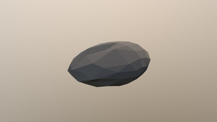 flat rock 3D Model