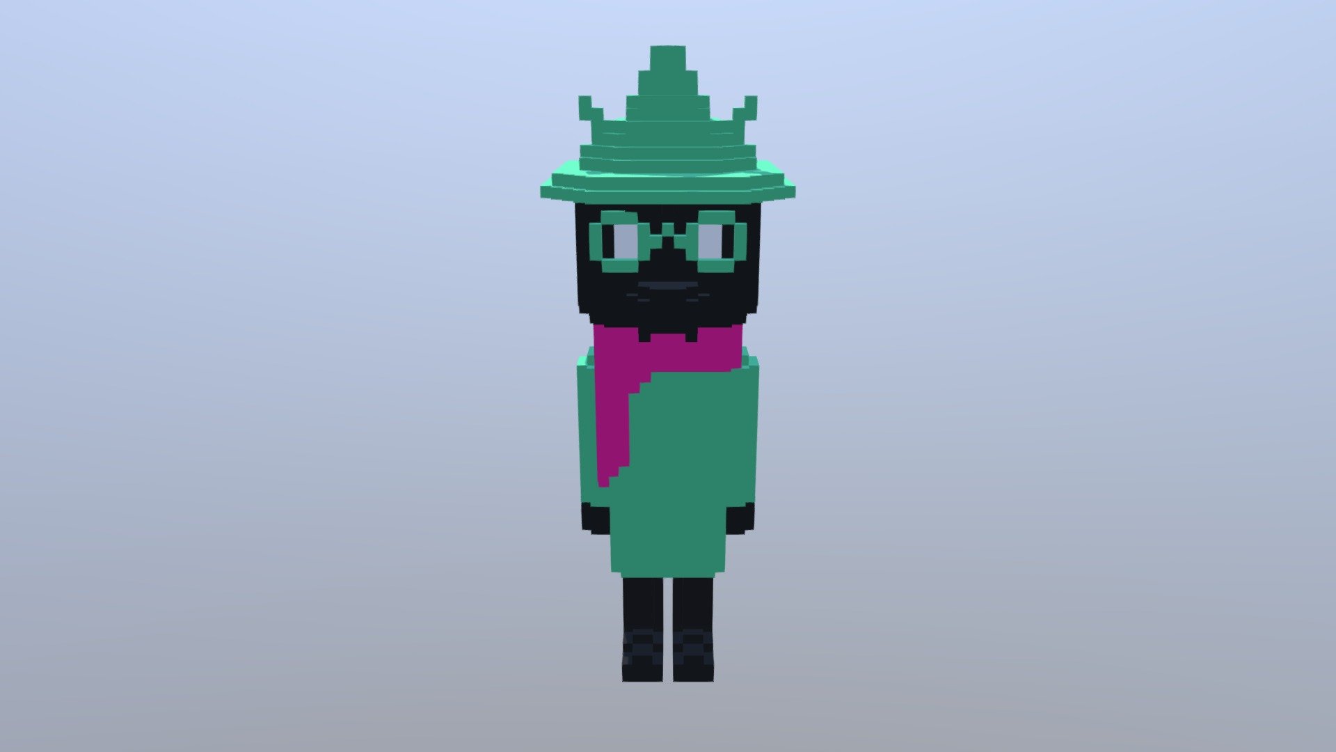 Voxel Ralsei (No Robe)