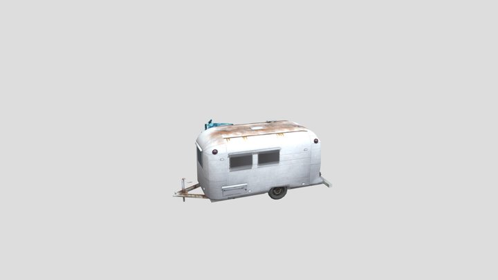 Eco House - Texture 2 More detailed props 3D Model