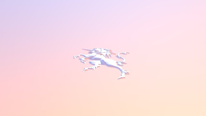 Lizania Unicorn L 3D Model