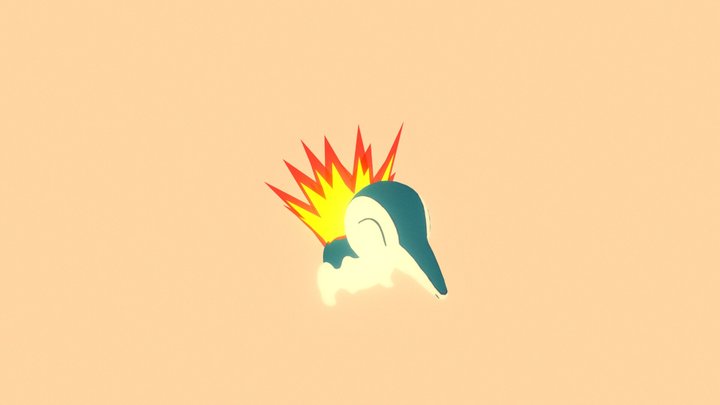 Cyndaquil (Pokemon) 3D Model