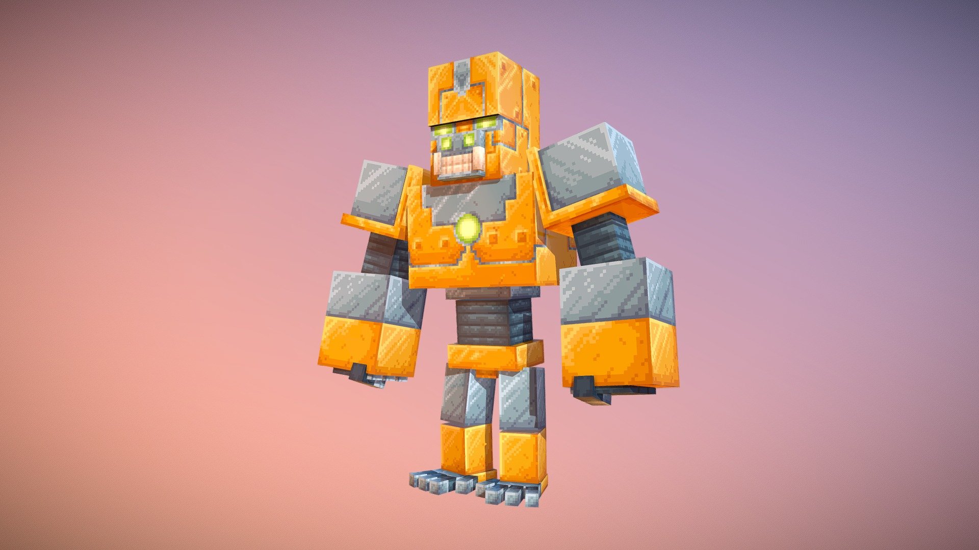 Mecha Gorilla — Sketchfab embed 3D viewer