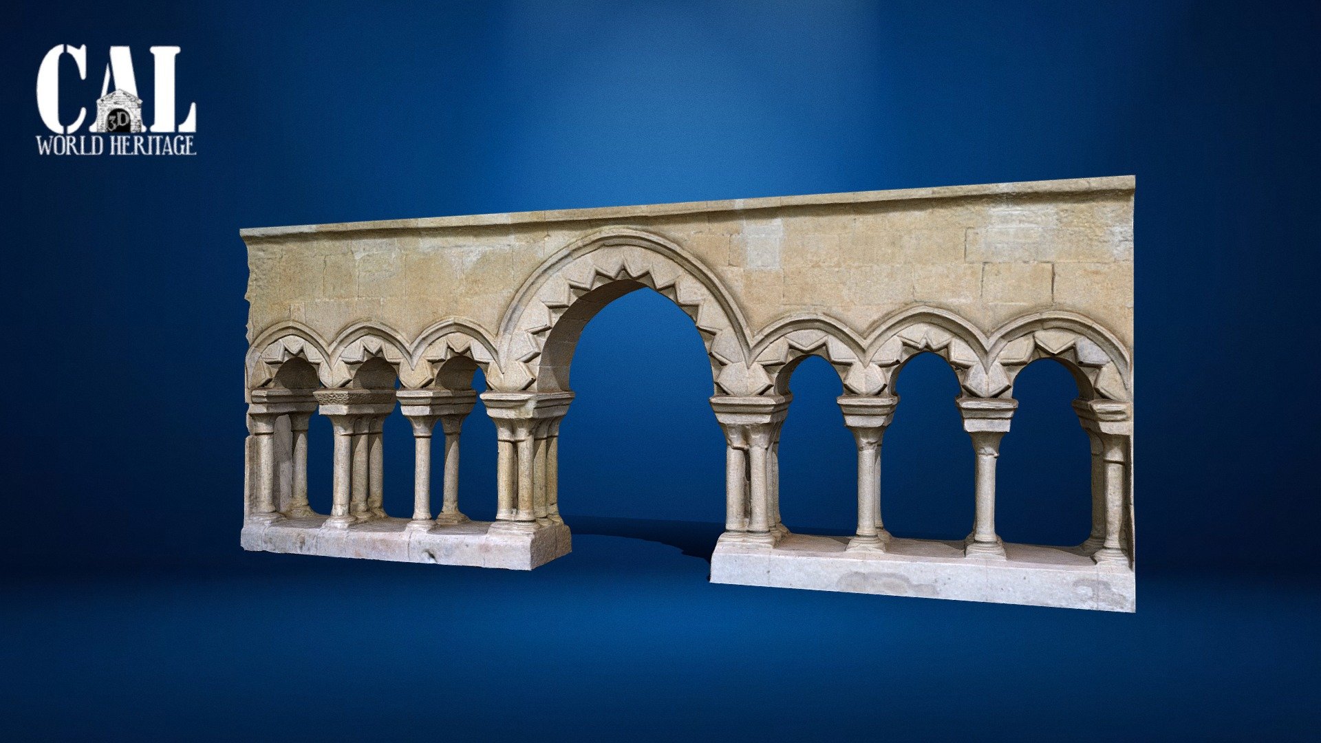 Acceso a Sala Capitular - Gradefes, León - 3D model by luiscoya ...