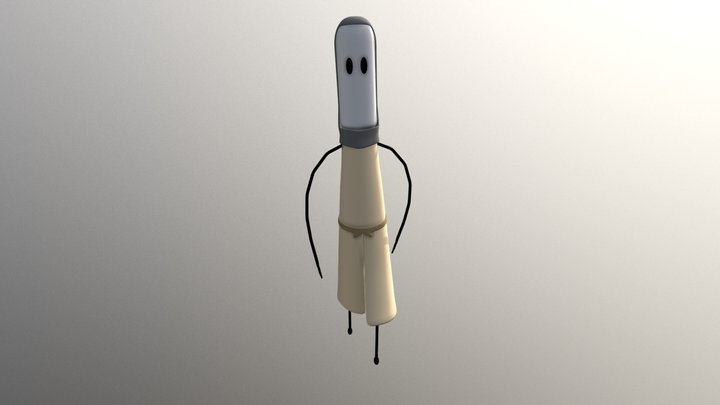 Knight2 3D Model