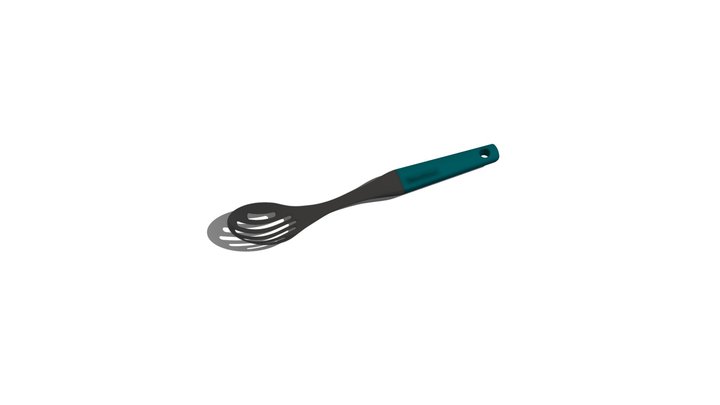 TG554A Taste of Home Nylon Slotted Spoon 3D Model
