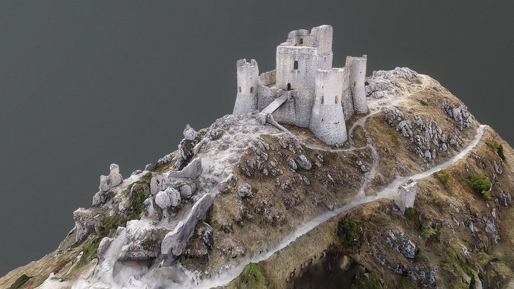 Castle of Rocca Calascio 3D Model