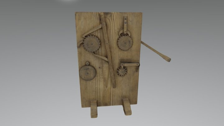Mechanical alphabet, TM1976 3D Model