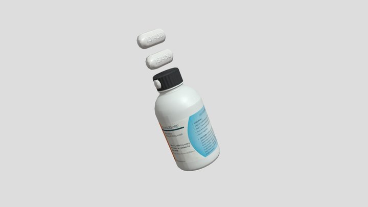 Painkillers 3D Model