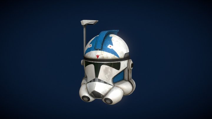 Star Wars ARC Trooper Fives Helmet 3D Model
