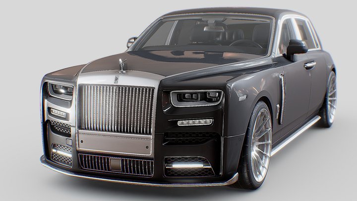Rolls-Royce Mansory Phantom 3D Model