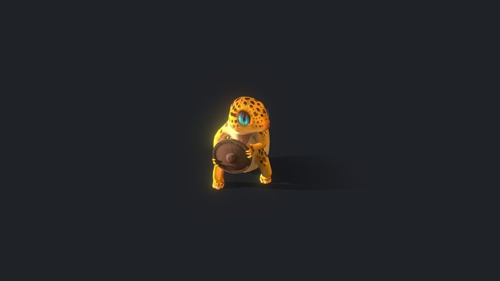 Lizard Boi 3D Model