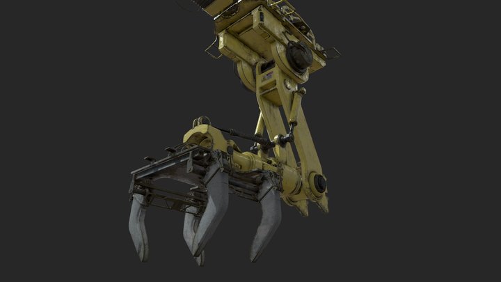 Industrial Robot Sci Fi G1 3D Model