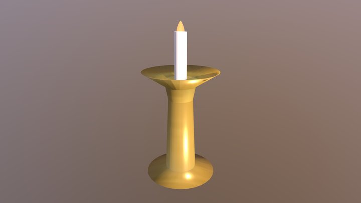 Candle Fix 3D Model