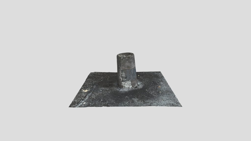 Bollard Photoscanned