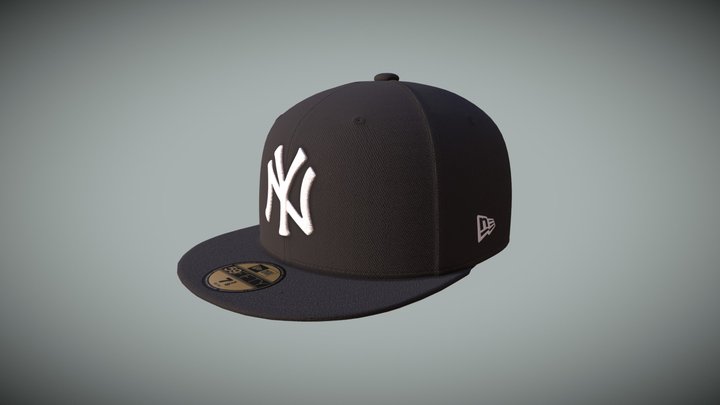 New York Yankees 59FIFTY Fitted Cap 3D Model