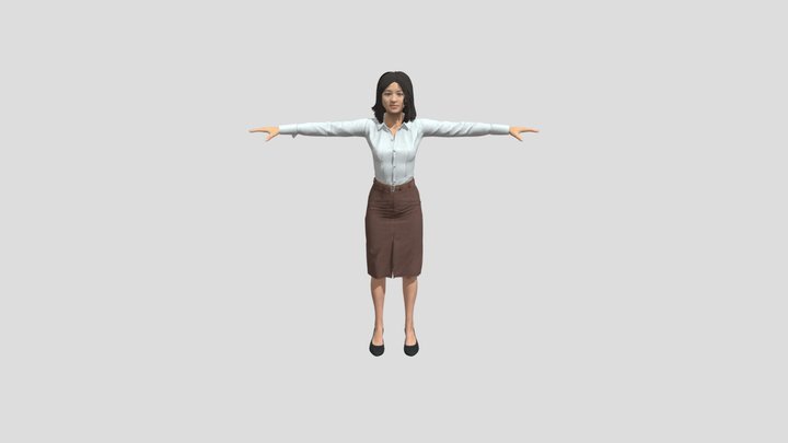 664230002 Avatar SDK Kanrawee 3D Model