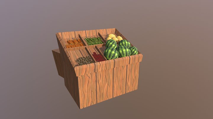 Greengrocer - Manav Tezgahı 3D Model