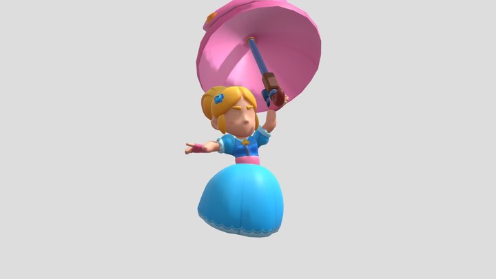 Piper brawl stars 3D Model