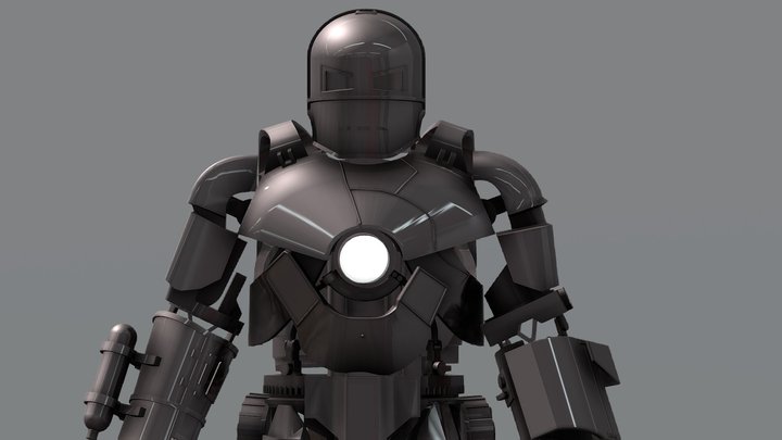Iron Man Mk1 3D Model
