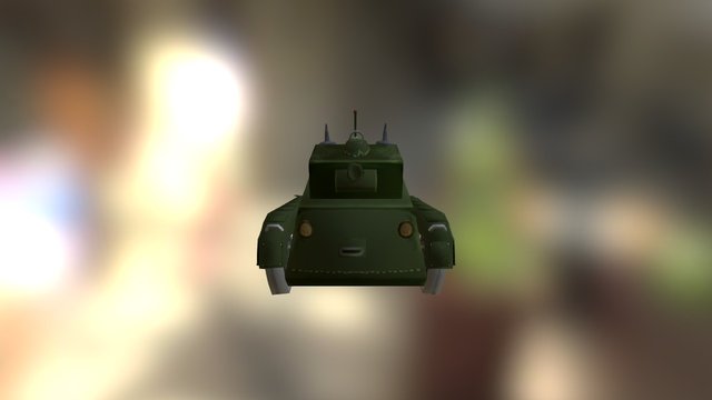 Tank 3D Model