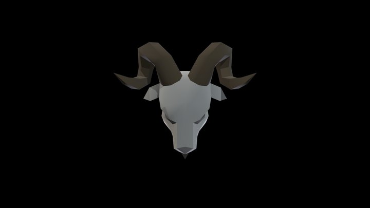 CABEZA DE CABRA 3D Model