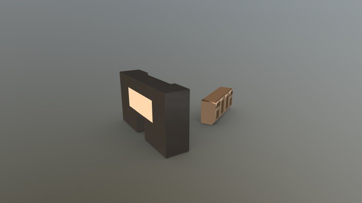 Storage Units 3D Model