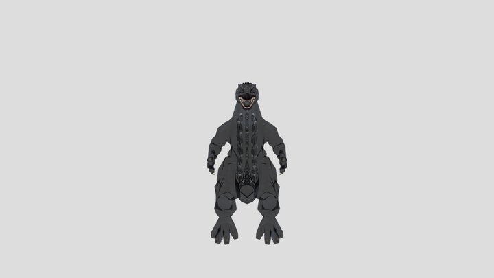 FW Godzilla Model 3D Model