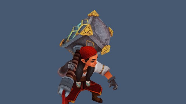 Orra - model & animation (SEGA©) 3D Model