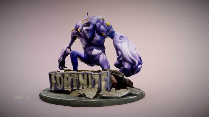 Fortnite Smasher 3D Model