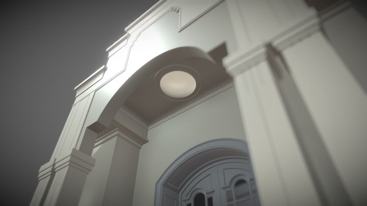 Wejście - wariant 1 3D Model