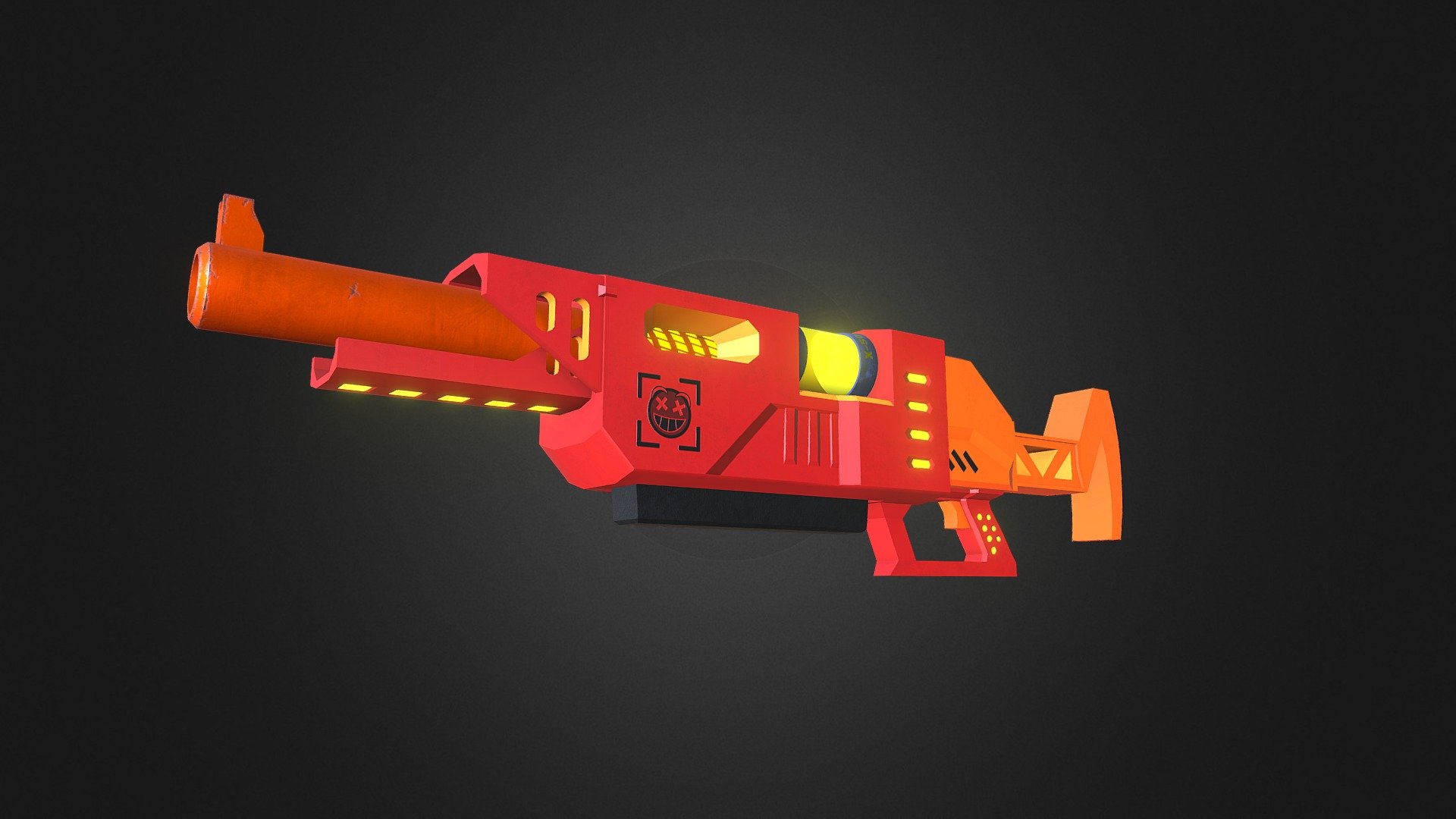 Water Shotgun X-50 - 3D model by Manuagc [a2d3fe3] - Sketchfab