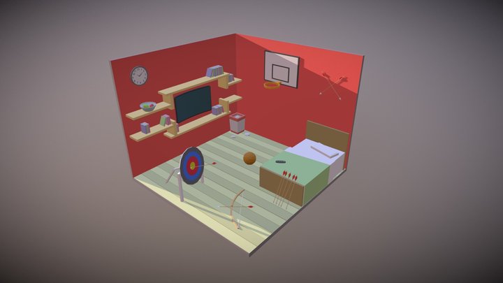 Room4 3D Model