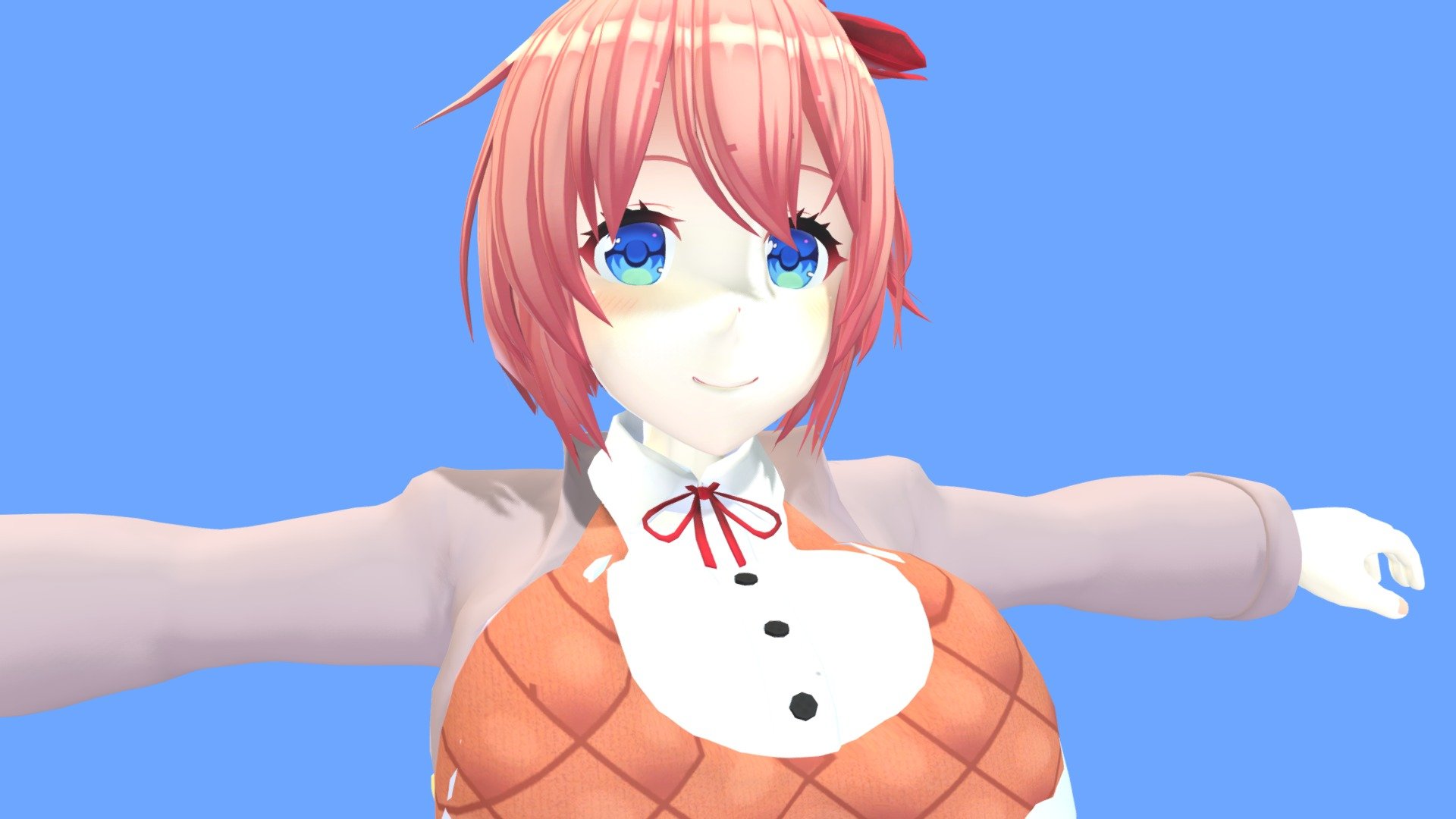 KM Sayori V2 - Download Free 3D model by M.E.D [a2d6894] - Sketchfab