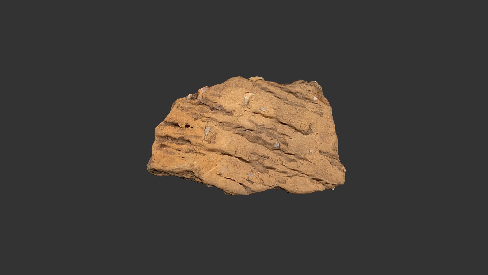 Yadkin Cord Marked Potsherd (312p598)