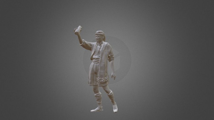 Saragüell Traje valenciano 3D Model
