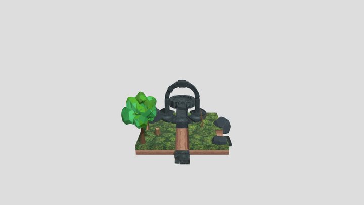 Game_Portal 3D Model