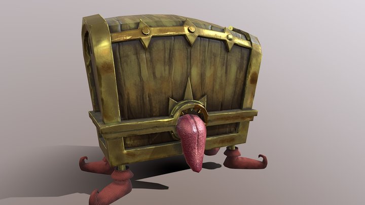 Treasure chests 3D Model