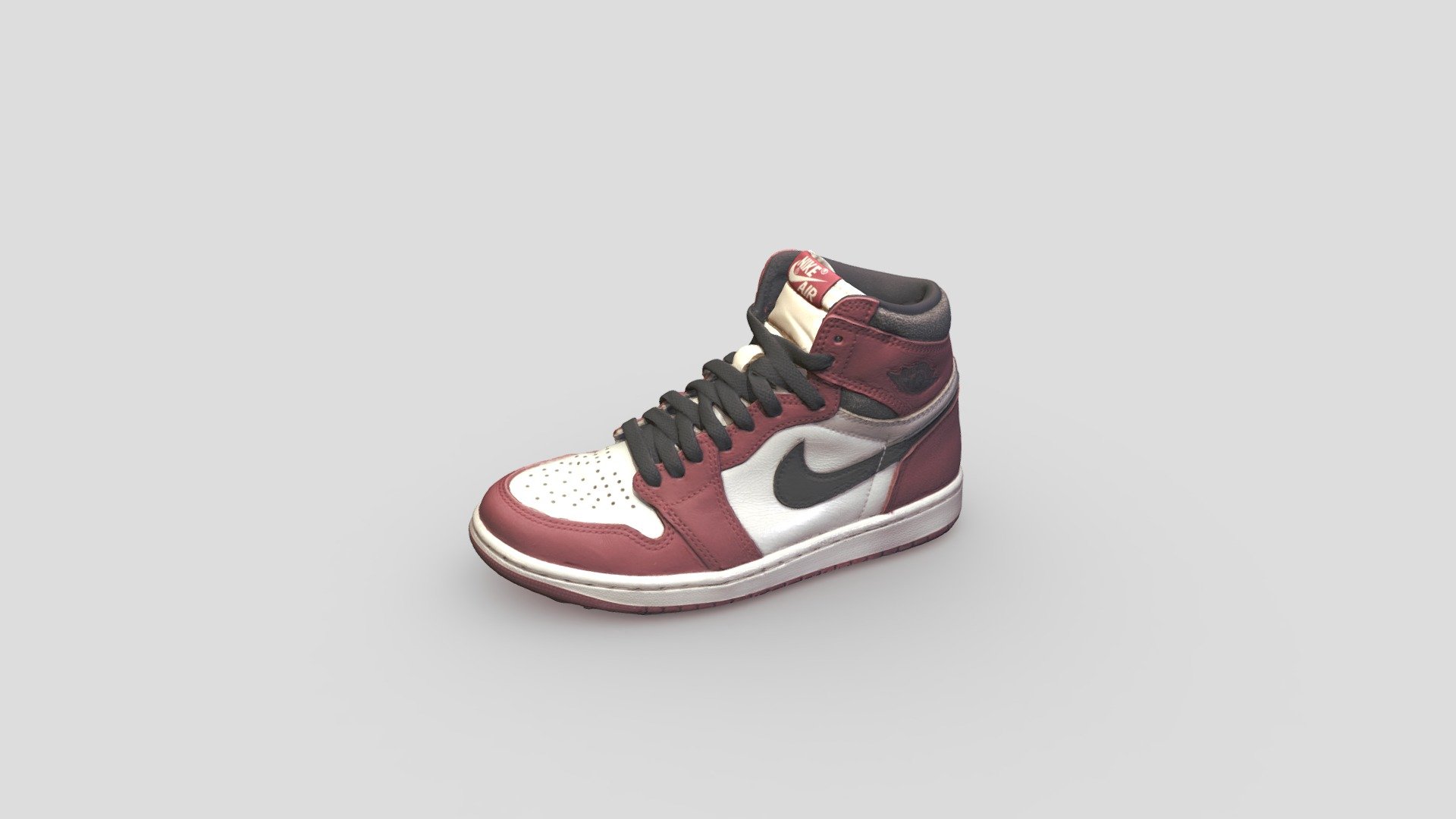 Jordan 1 Chicago ― lost and found - 3D model by pierre.scl [a2da447 ...