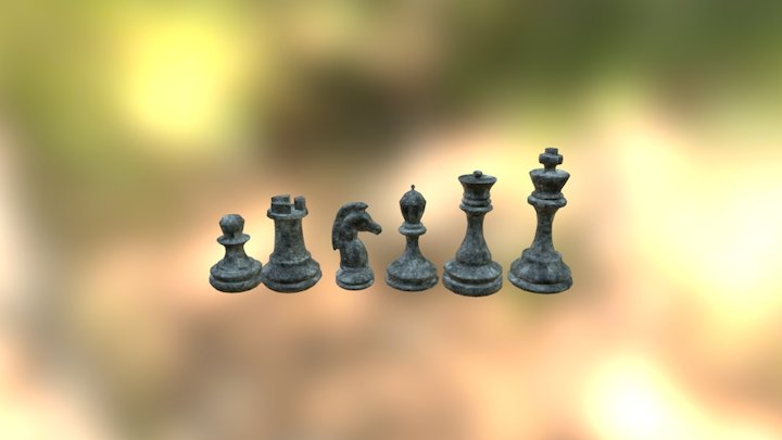 Ajedrez 3D Model