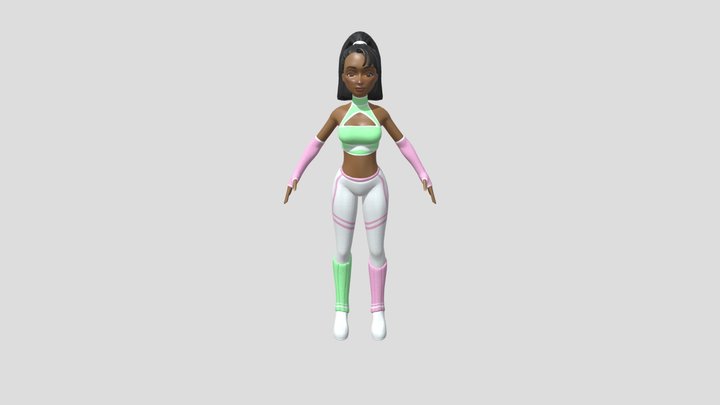 Amaya Johnson 3D Model