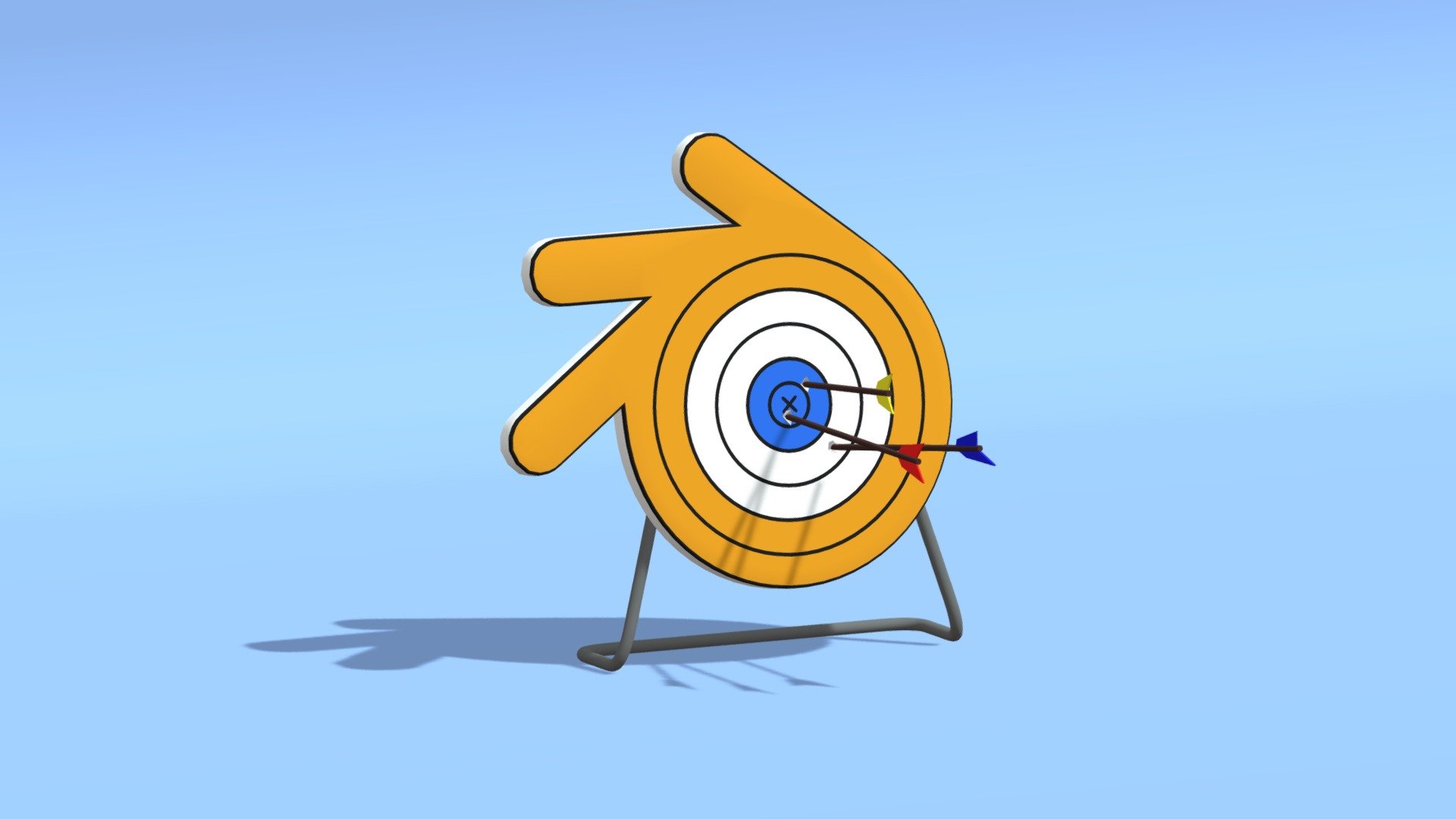 Blender Target Download Free 3D model by salahzakeri [a2dbab2